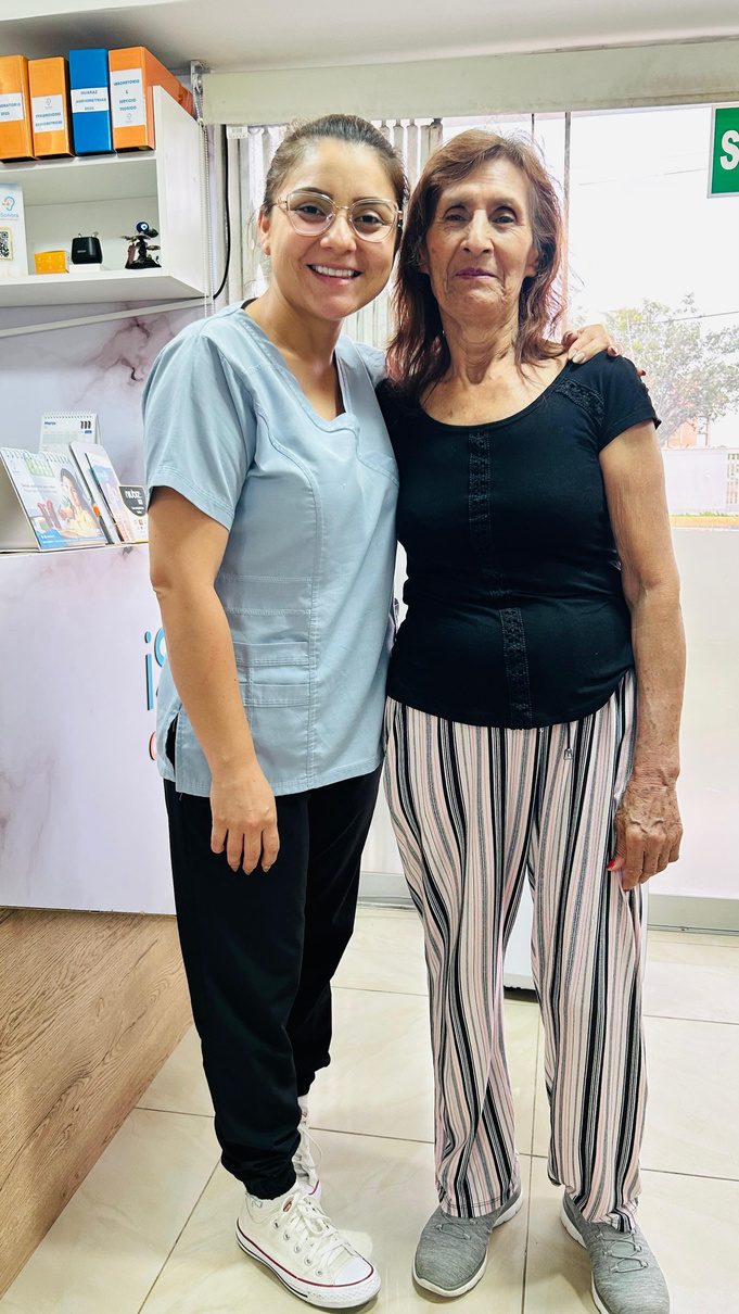 Paciente de iSonora Nuevo Chimbote — testimonio Jovita Carlos
