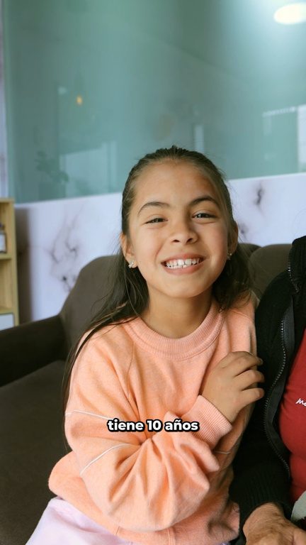 Paciente pediátrica de iSonora — testimonio Luanita